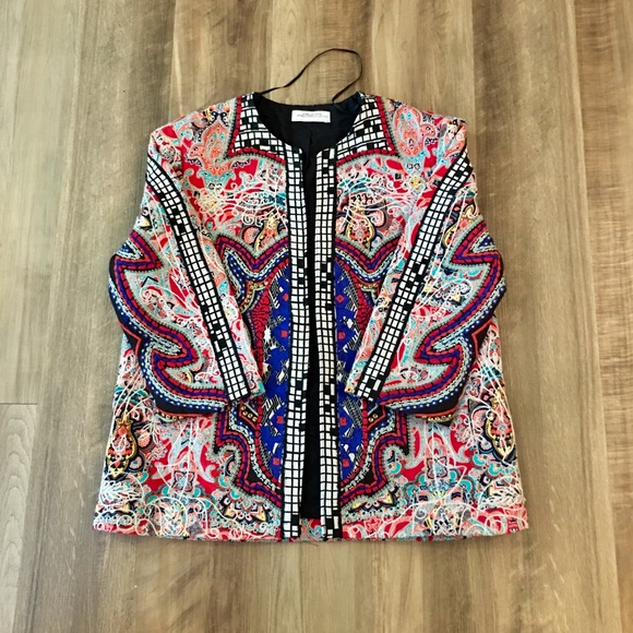 embellished jacket zara